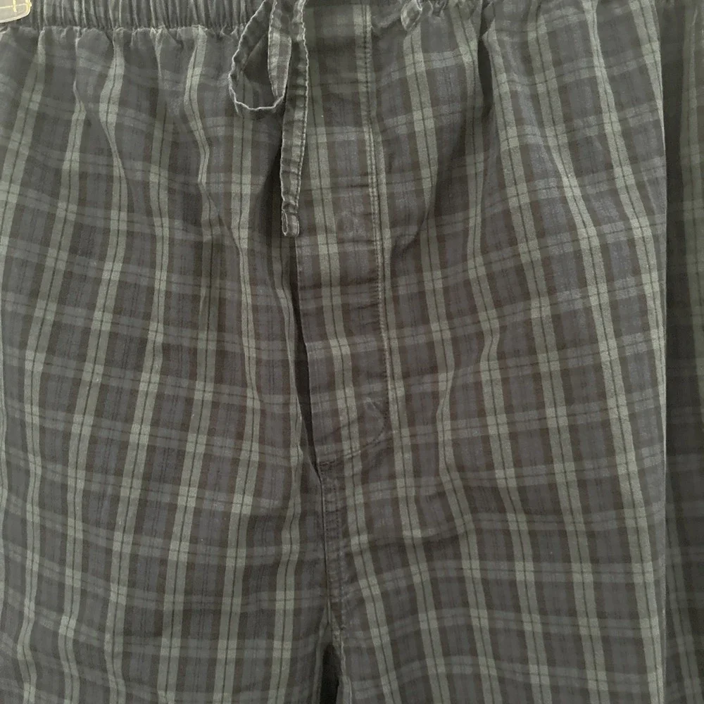 Brooks Brothers Men's Tartan Plaid XL Pajama Set Americana Classic Loungewear